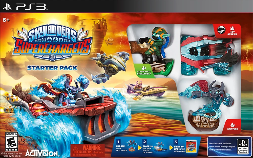 Skylanders: SuperChargers box art