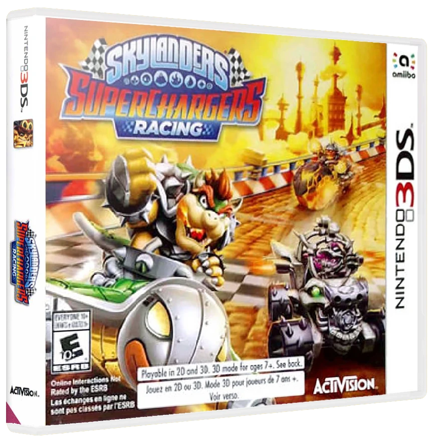 Skylanders Superchargers Racing box art