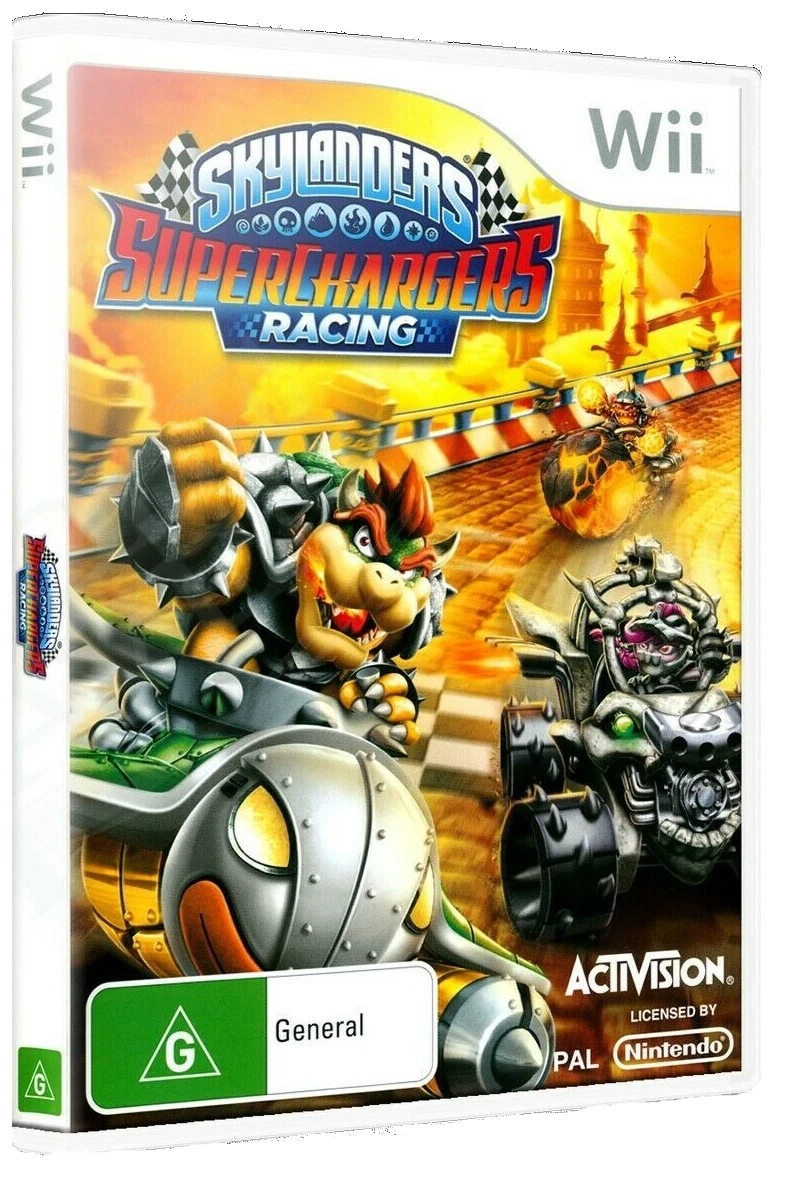 Skylanders Superchargers Racing box art