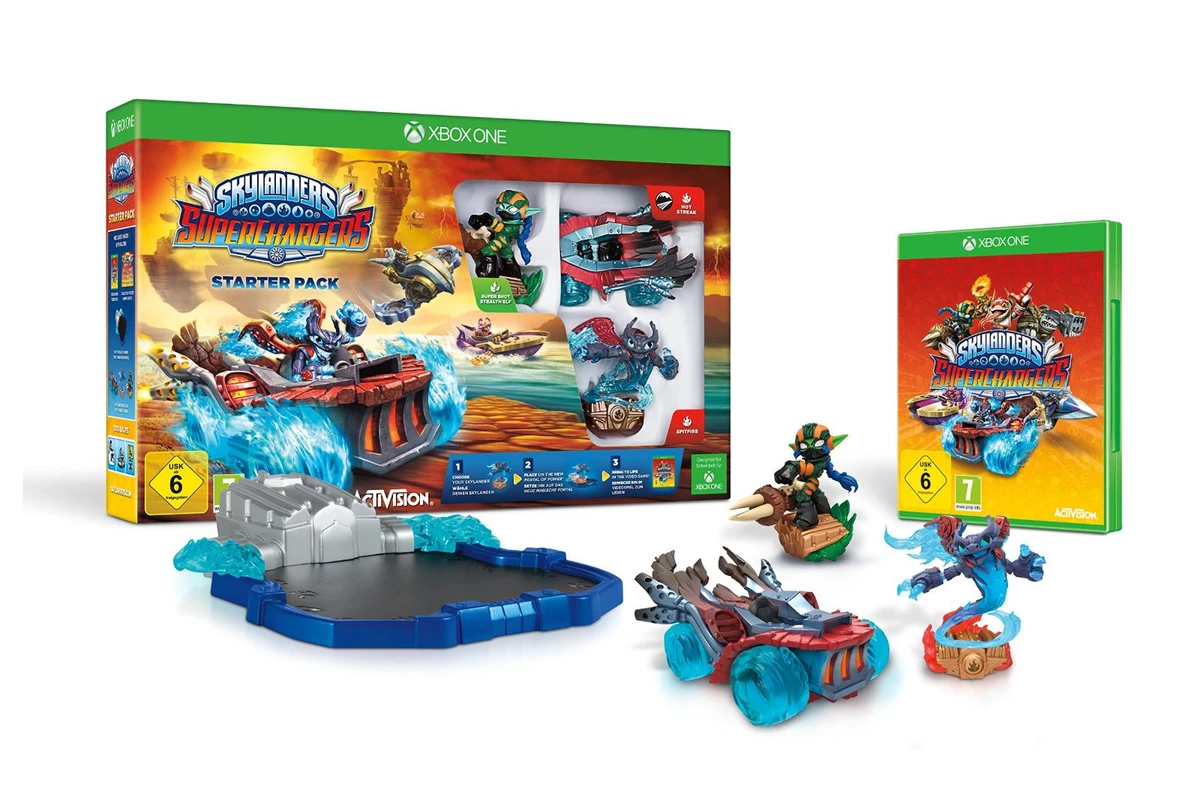 Skylanders SuperChargers Starter Pack box art