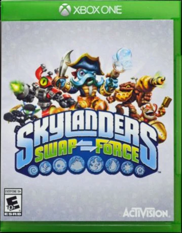Skylanders Swap Force box art