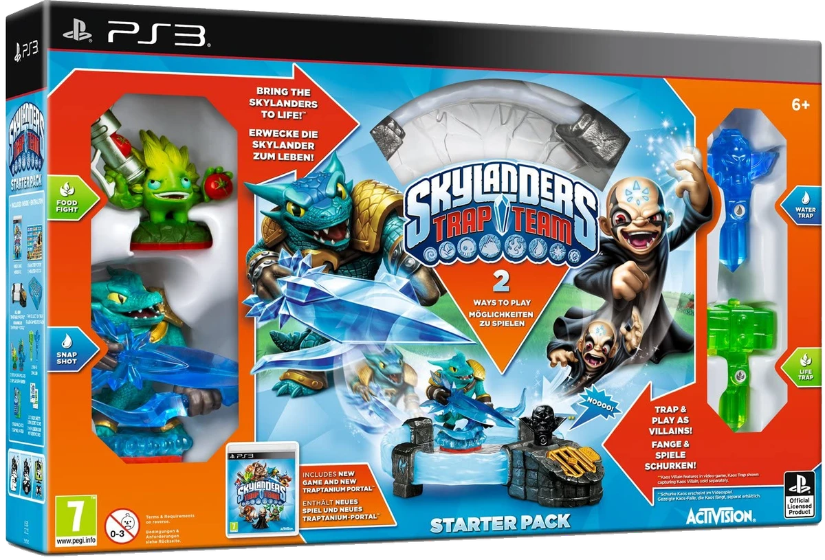 Skylanders: Trap Team box art