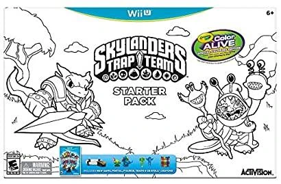 Skylanders Trap Team Starter Pack [Color Alive] box art