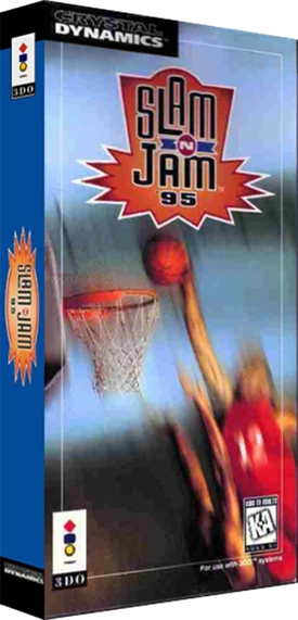 Slam 'N Jam '95 box art