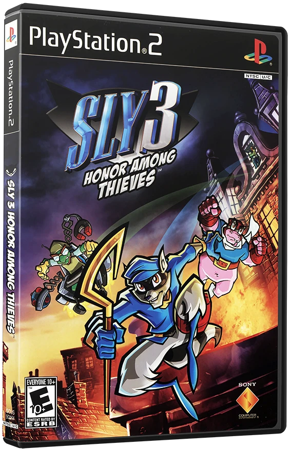 Sly 3 Honor Among Thieves box art