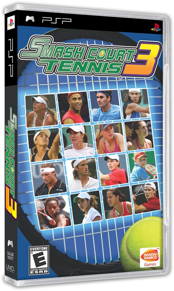 Smash Court Tennis 3 box art
