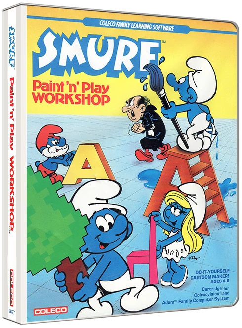 Smurf: Paint 'n' Play Workshop box art