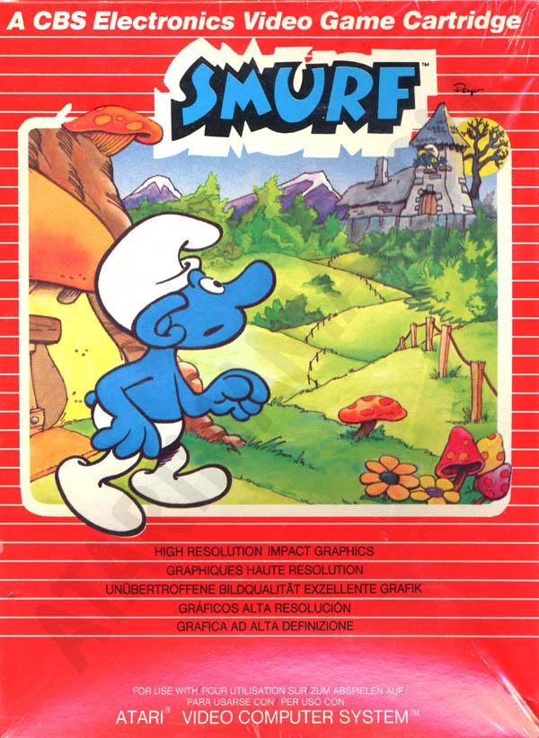 Smurf box art