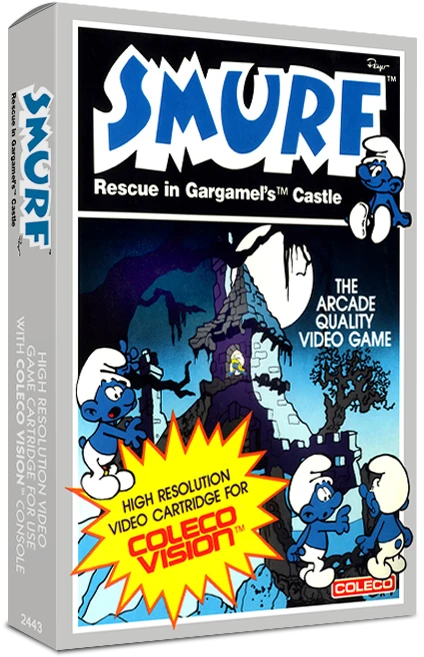 Smurf: Rescue in Gargamel's Castle box art