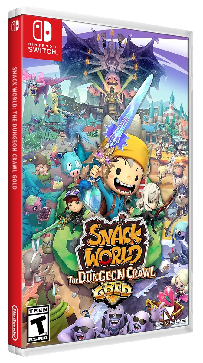 Snack World: The Dungeon Crawl Gold box art