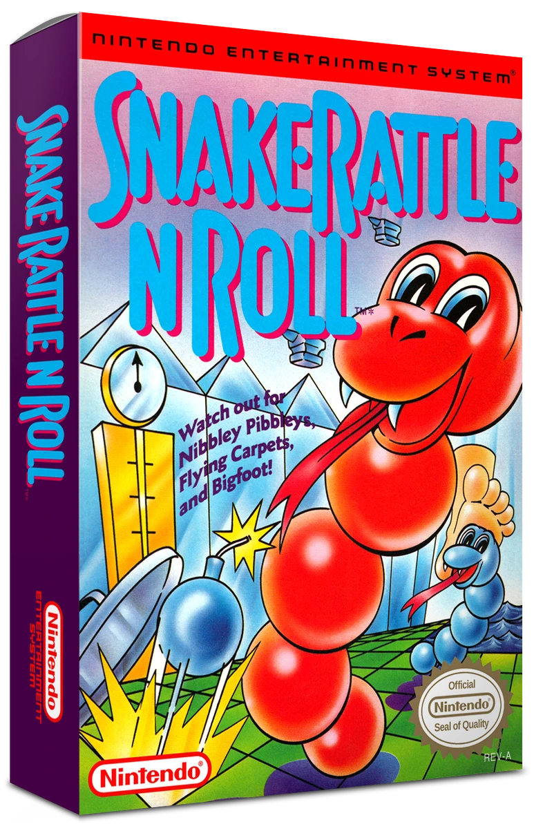 Snake Rattle n Roll box art