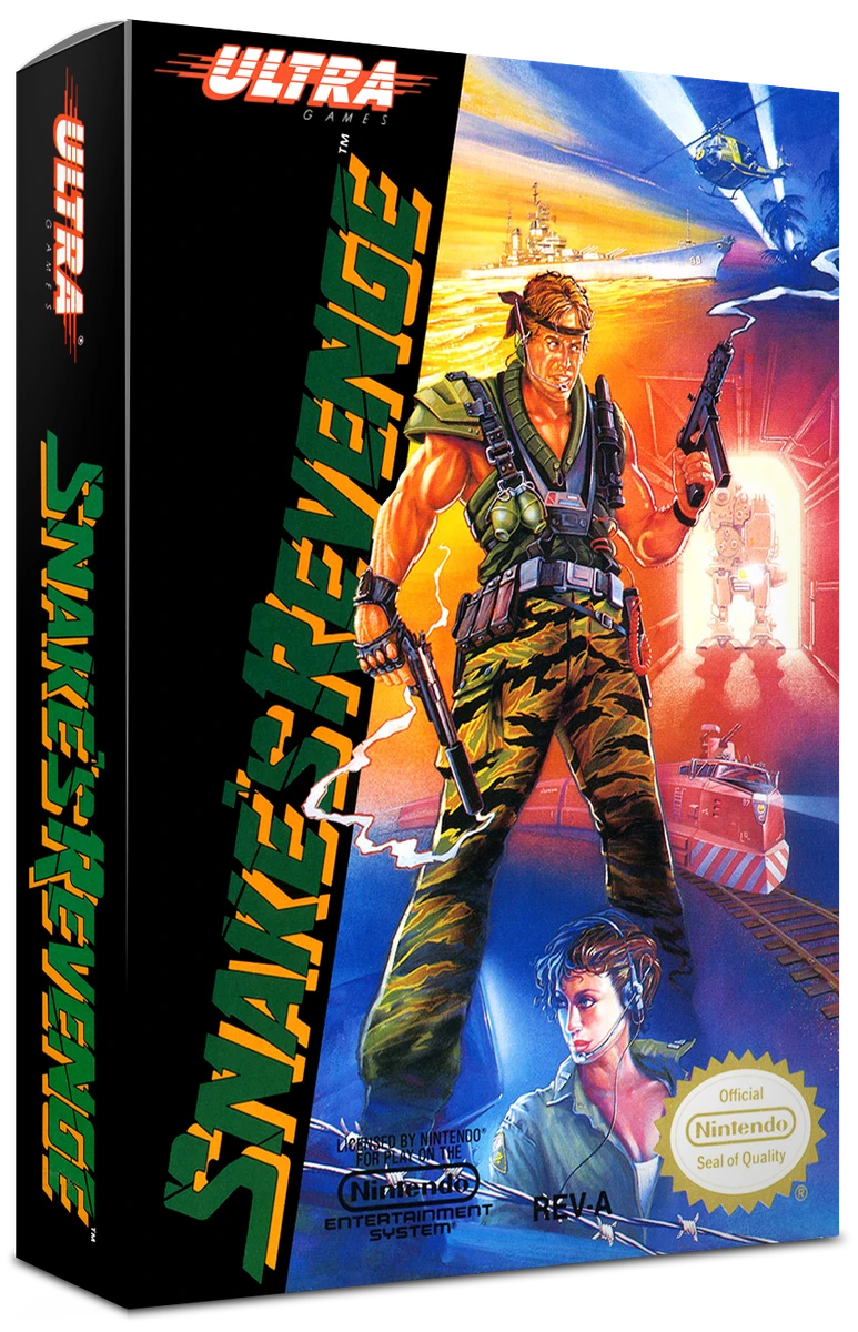 Snake's Revenge box art