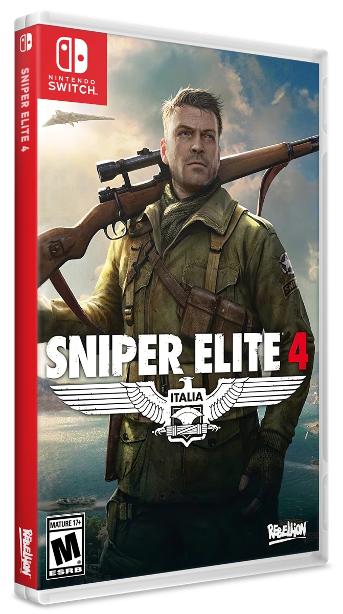 Sniper Elite 4 box art