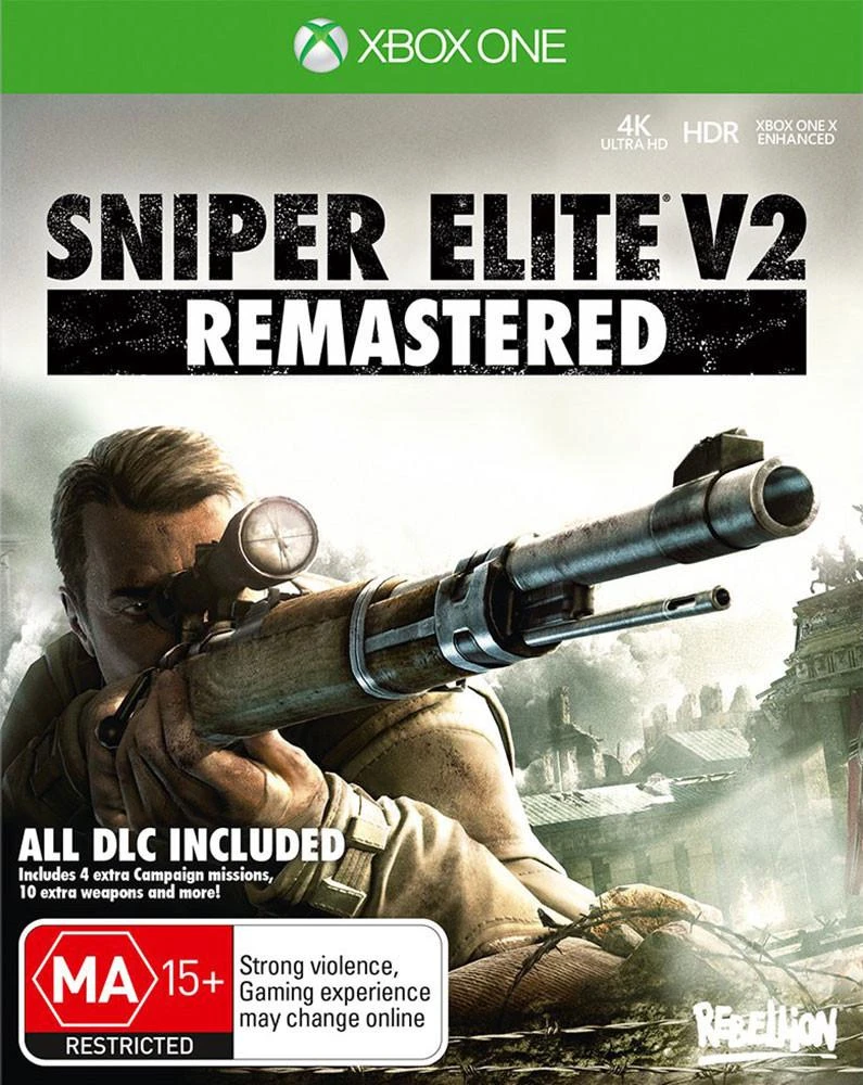 Sniper Elite V2 Remastered box art
