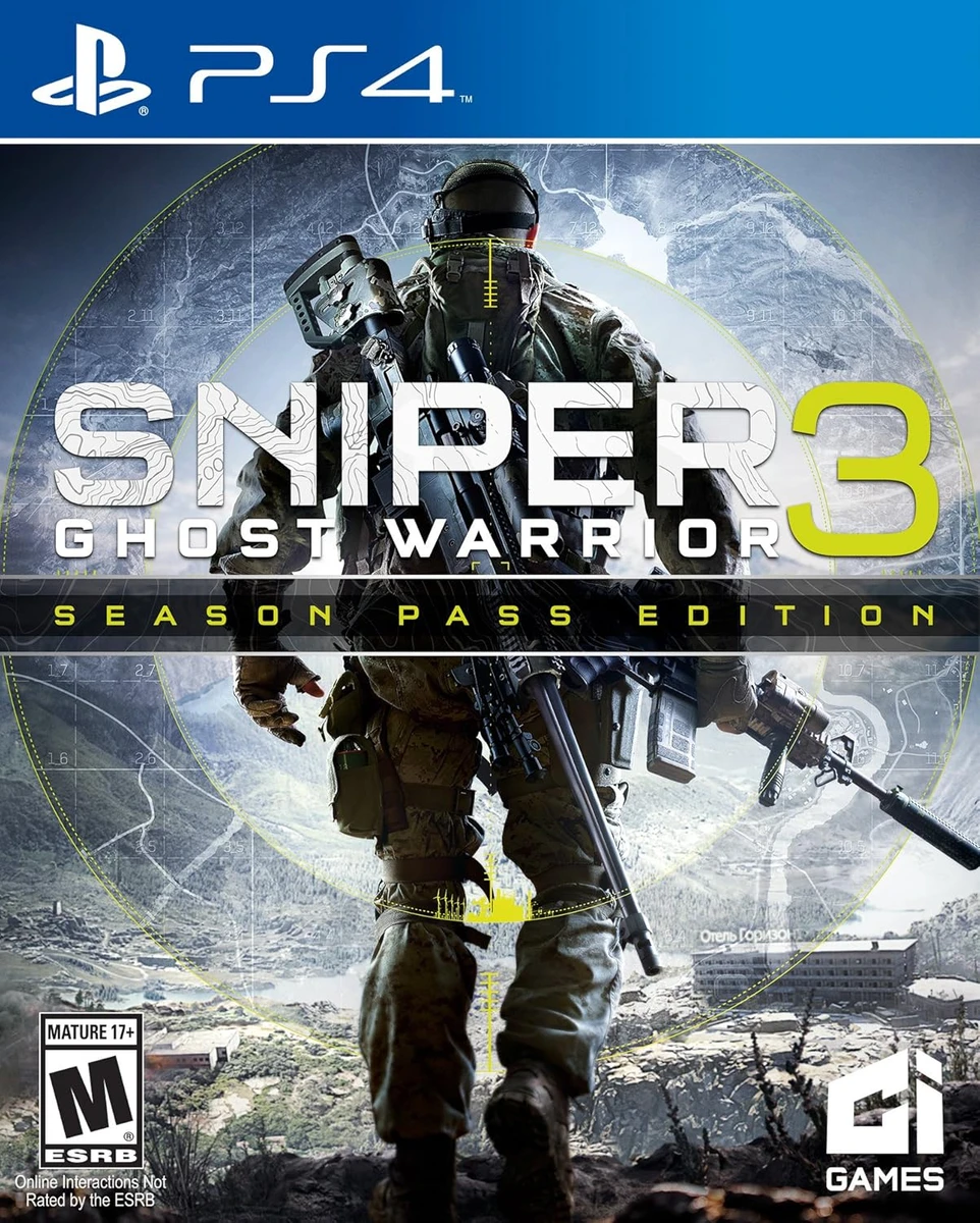 Sniper Ghost Warrior 3 box art