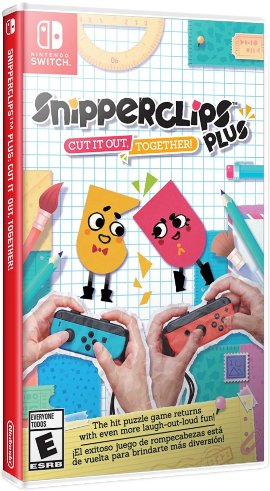 Snipperclips Plus box art