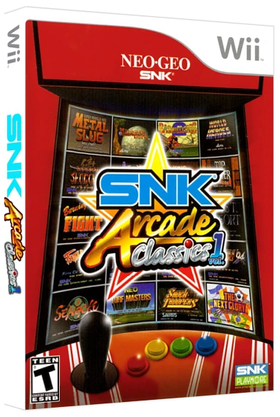 SNK Arcade Classics Vol. 1 box art