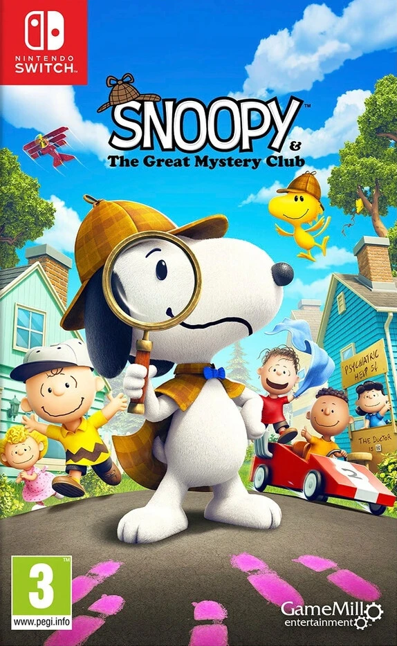 Snoopy & The Great Mystery Club box art