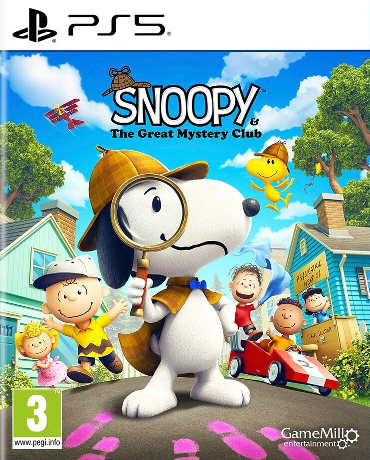 Snoopy And The Great Mystery Club box art