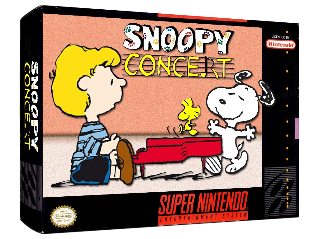 Snoopy Concert box art