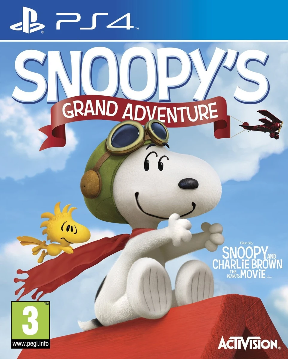 Snoopy's Grand Adventure box art