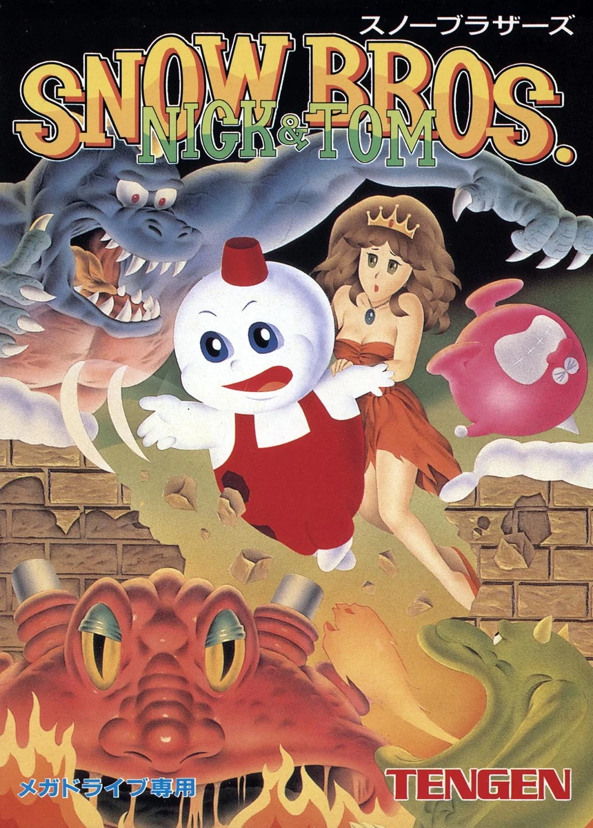 Snow Bros. box art