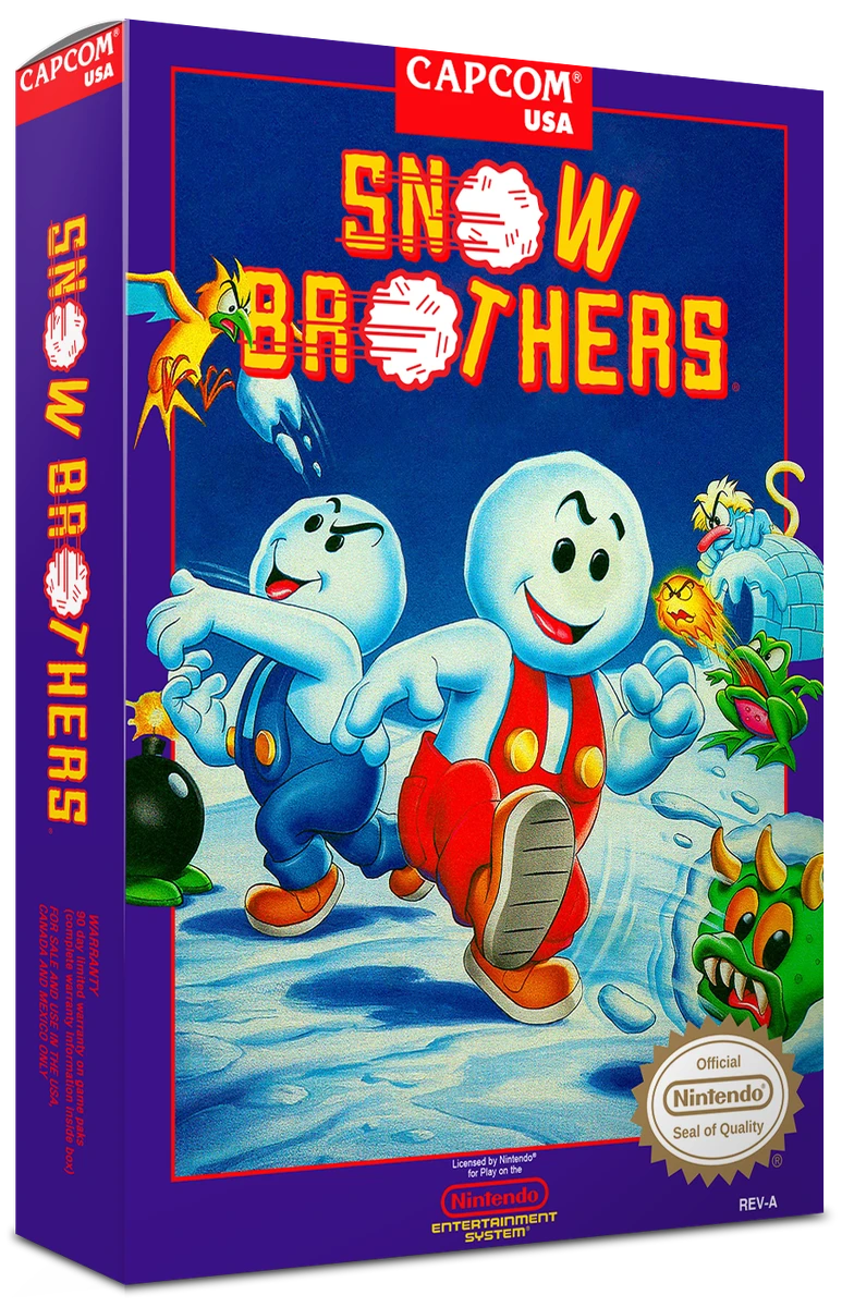 Snow Brothers box art