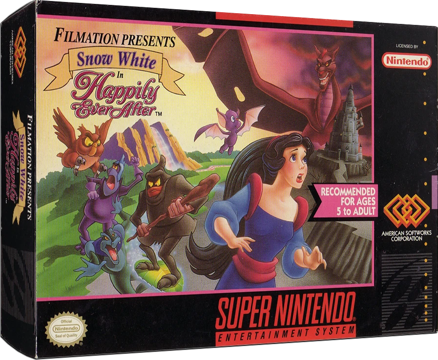 Snow White in Happily Ever After box art