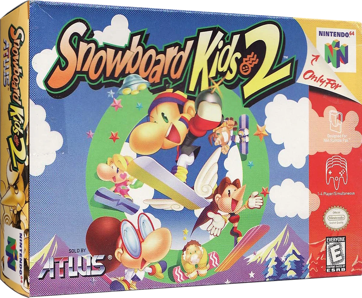 Snowboard Kids 2 box art