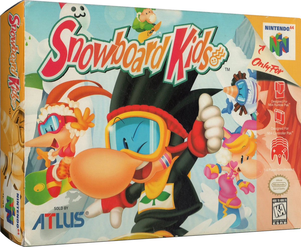 Snowboard Kids box art