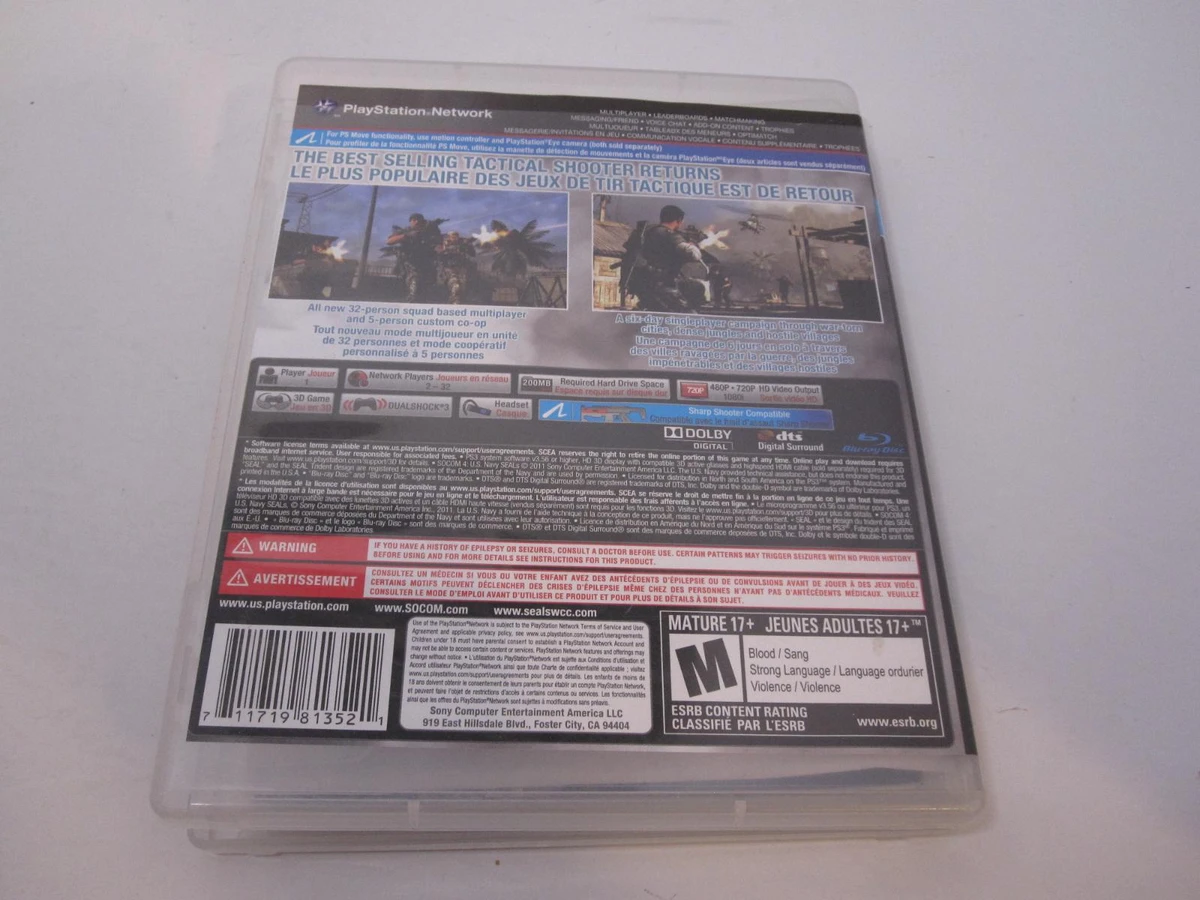 SOCOM 4: US Navy SEALs box art
