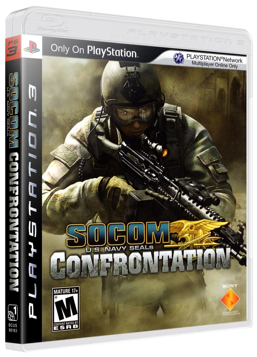 SOCOM: Confrontation box art