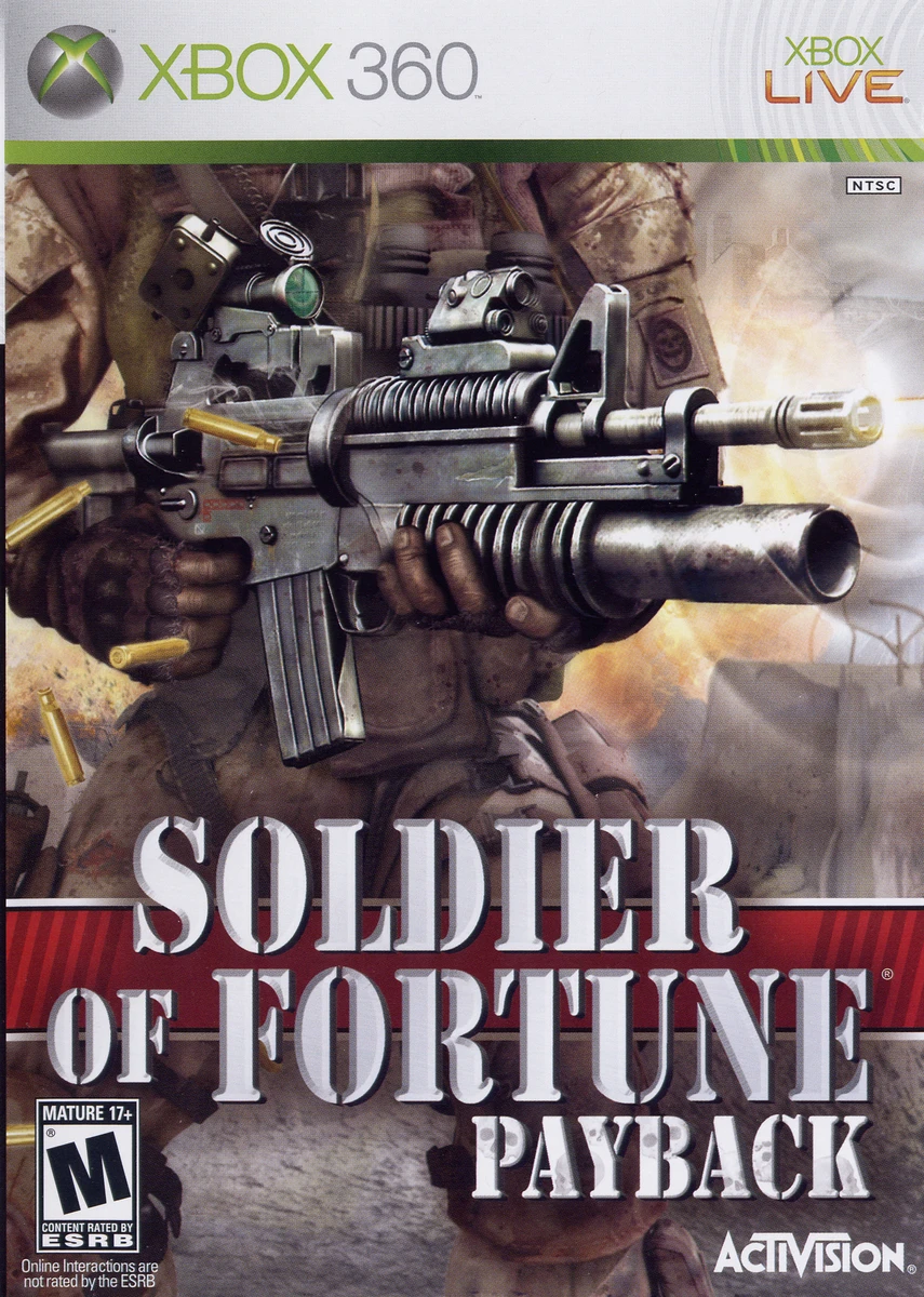 Soldier Of Fortune Payback box art