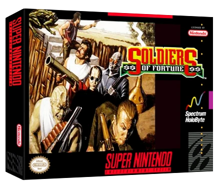 Soldiers of Fortune box art