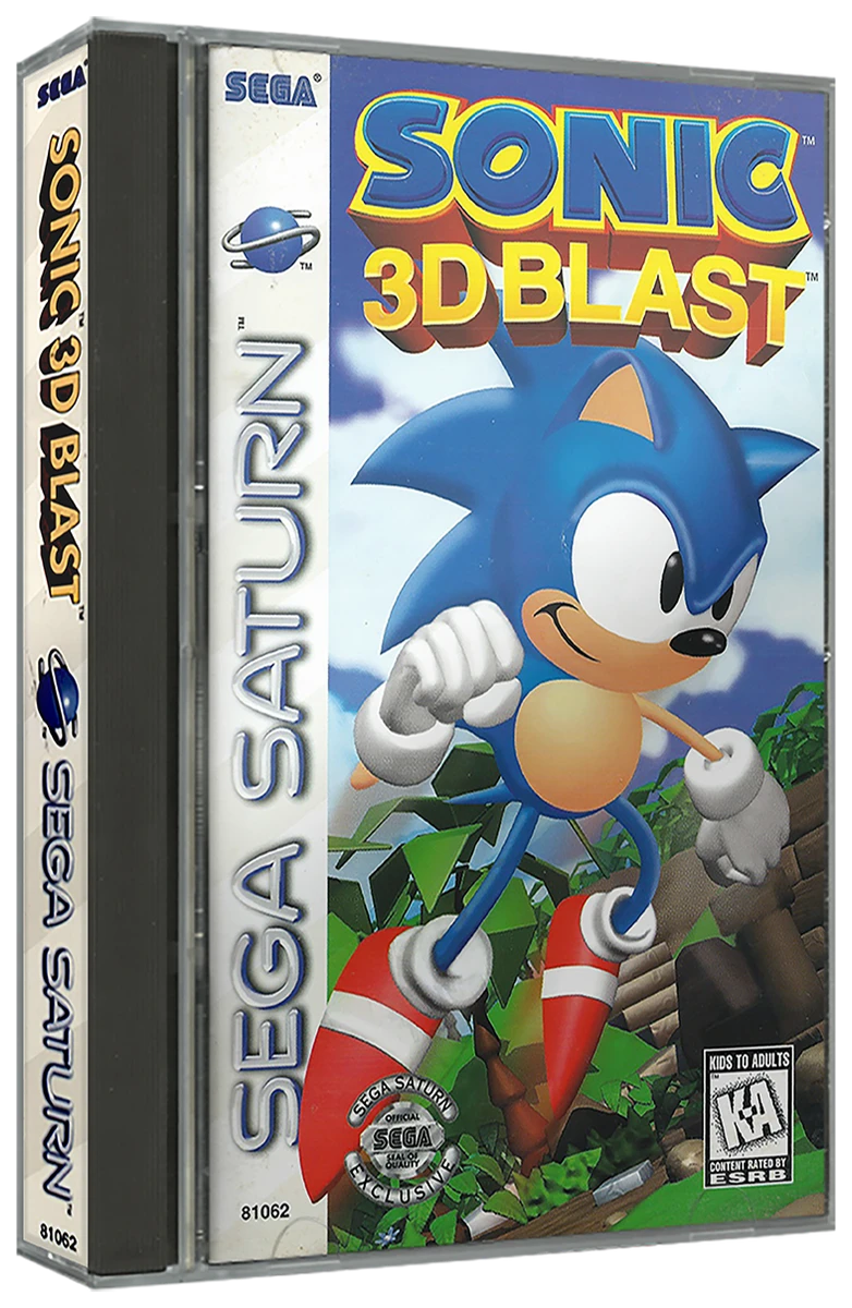 Sonic 3D Blast box art