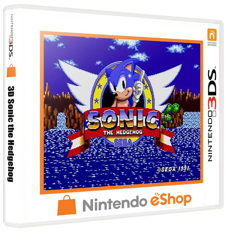 Sonic 3D box art