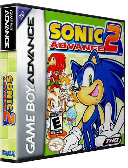 Sonic Advance 2 box art