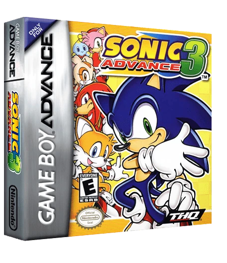 Sonic Advance 3 box art