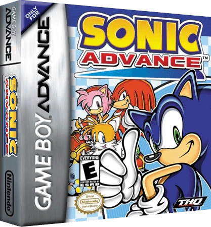 Sonic Advance box art