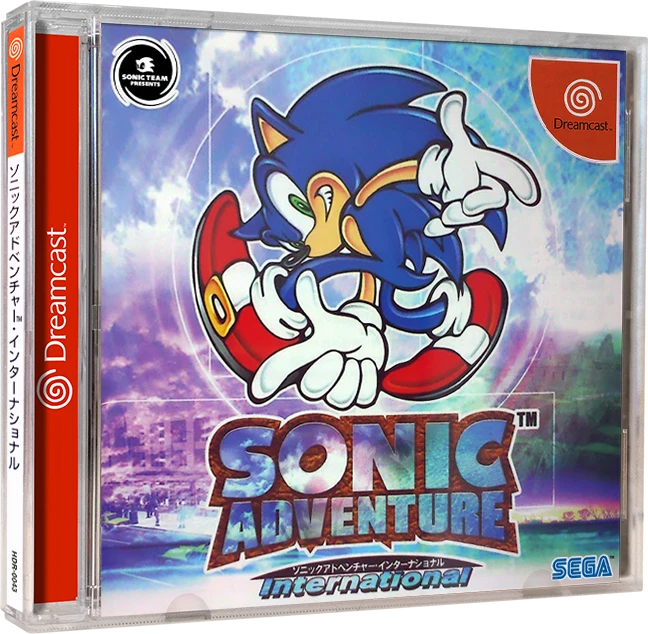 Sonic Adventure [International] box art