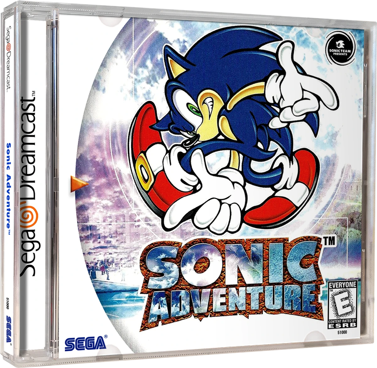 Sonic Adventure box art
