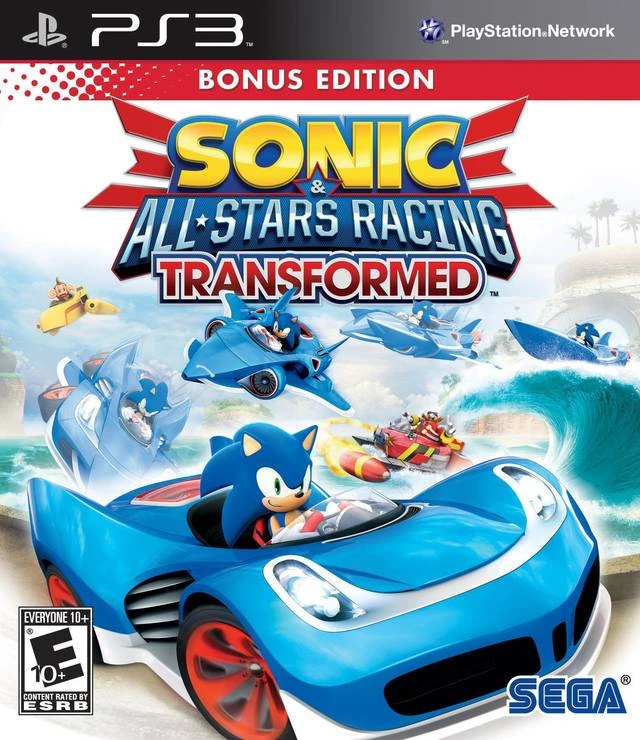 Sonic & All-Stars Racing Transformed [Limited Edition] box art