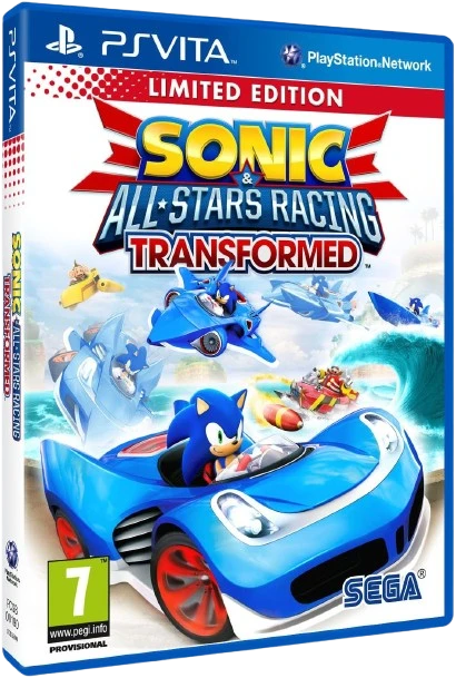 Sonic & All-Stars Racing Transformed box art