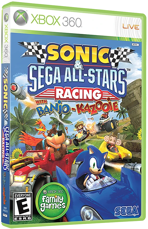Sonic & Sega All-Stars Racing box art
