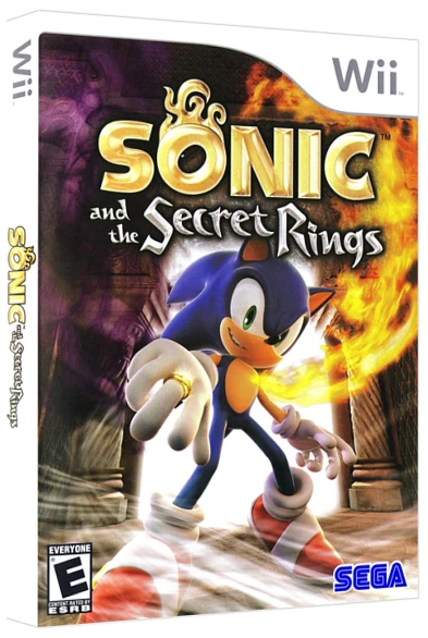 Sonic and the Secret Rings box art