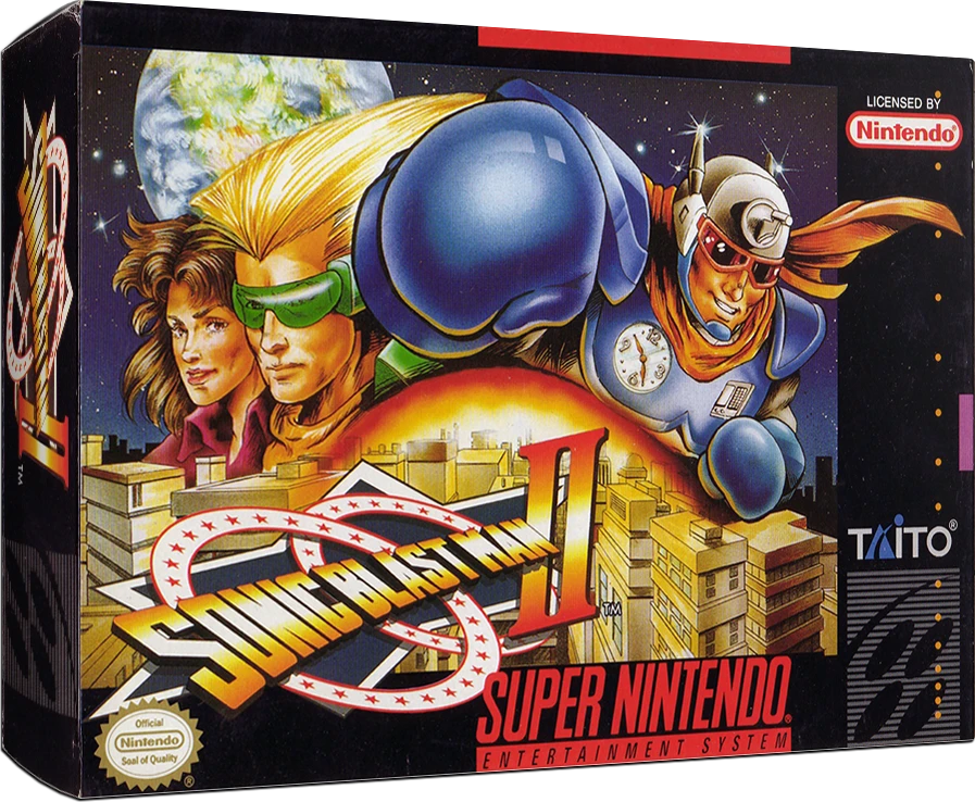 Sonic Blast Man II box art