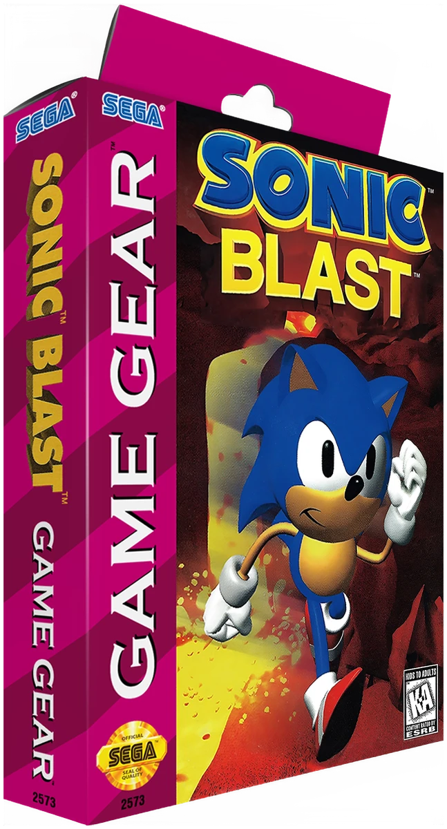 Sonic Blast box art