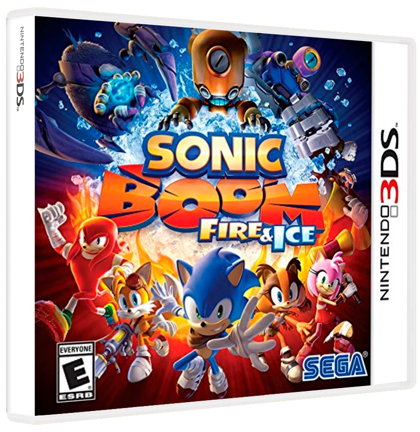 Sonic Boom: Fire & Ice box art