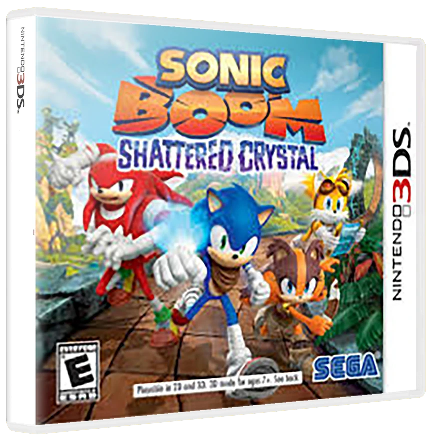Sonic Boom: Shattered Crystal box art