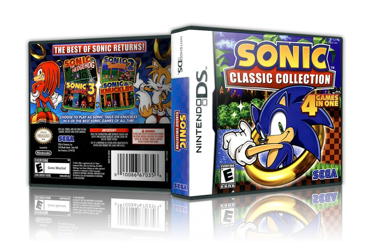 Sonic Classic Collection box art
